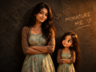 Miniature Me AI Photo Prompt Free 2026 Viral Twin Style