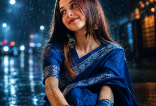 cinematic AI portrait prompts sunset rainy night examples